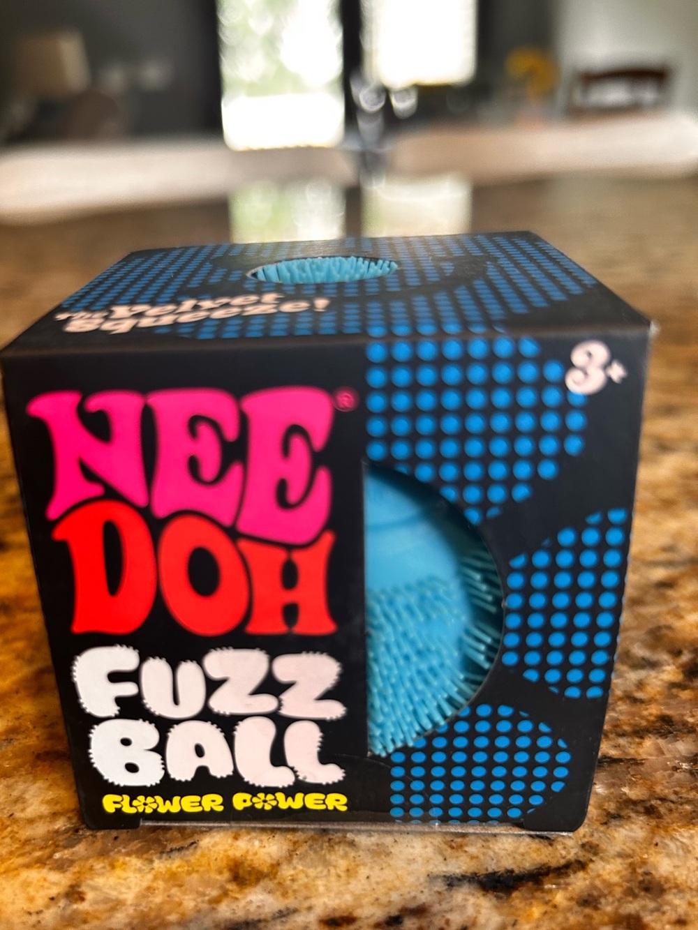 Needoh Fuzz Ball Flower Power - new. Authentic.